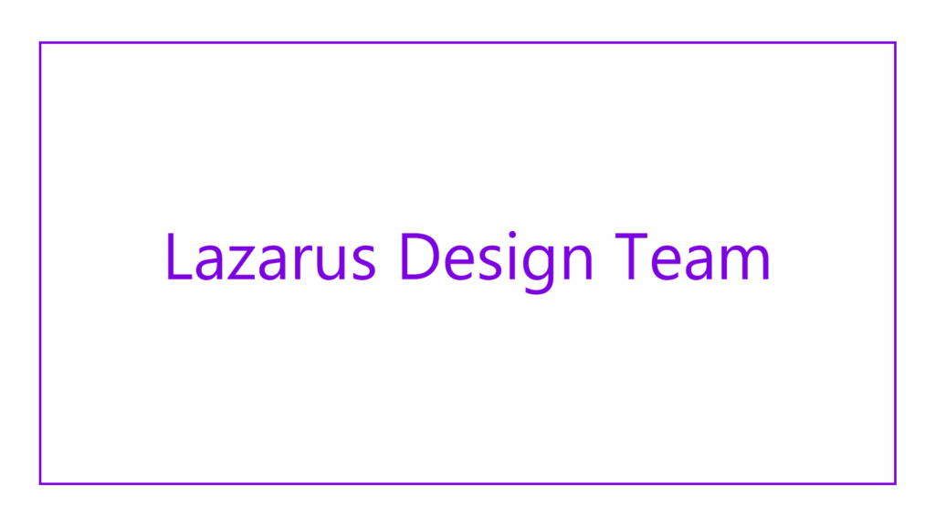 lazarus-design-team