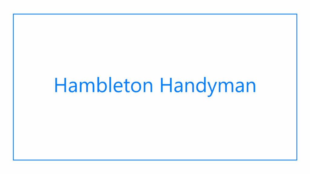 hambleton-handyman