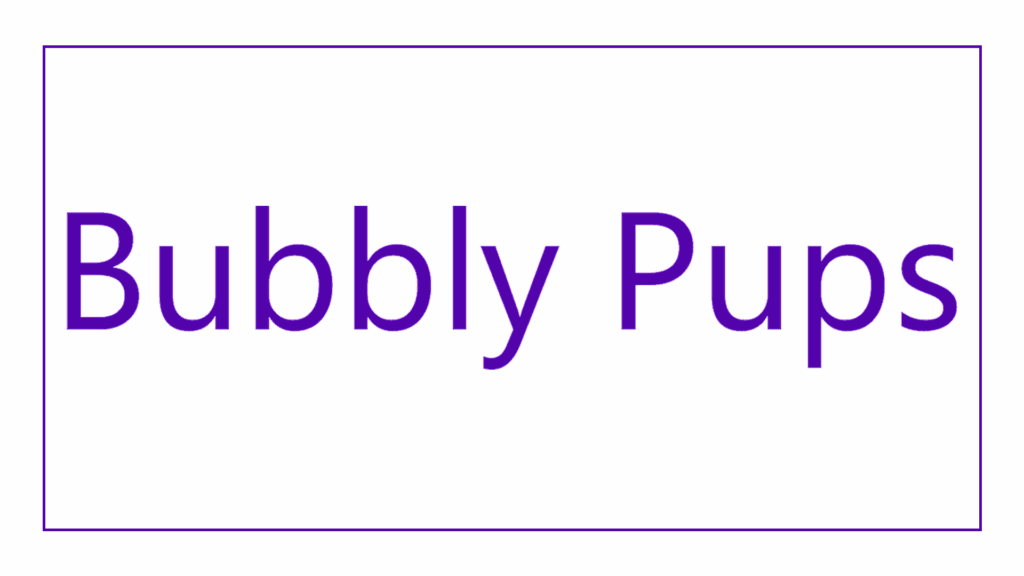 bubbly-pups