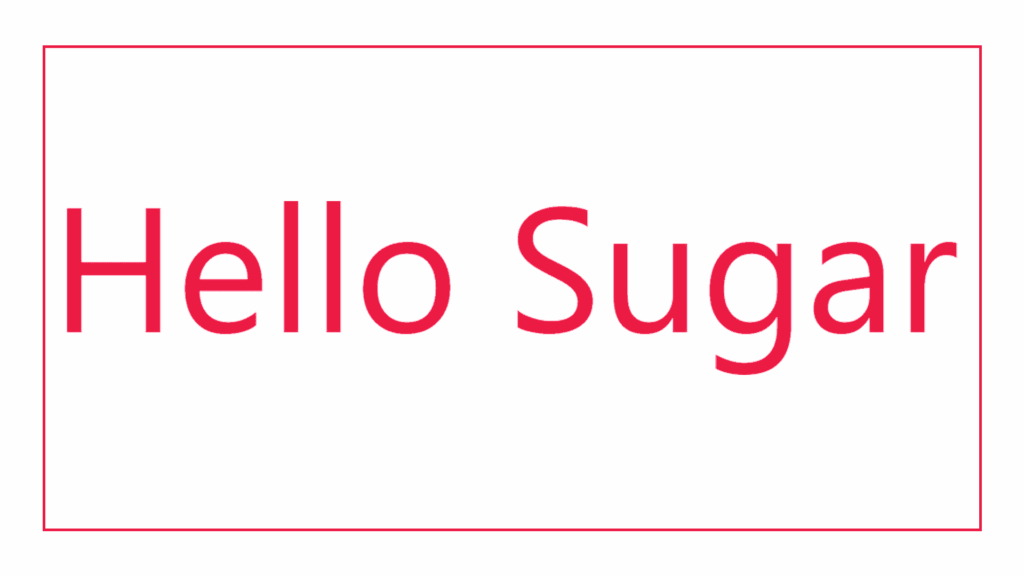 hello-sugar